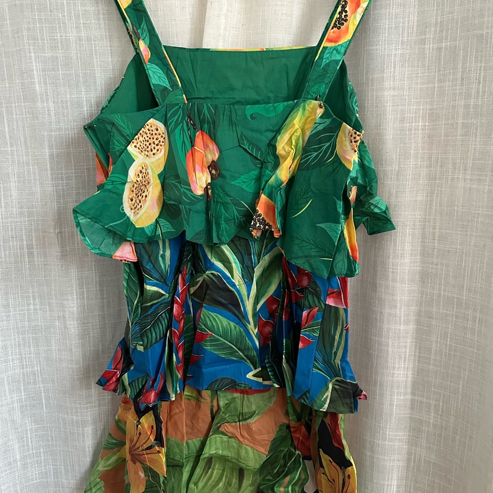 Farm Rio Ruffled Mini Dress - worn once! - Picture 2 of 6